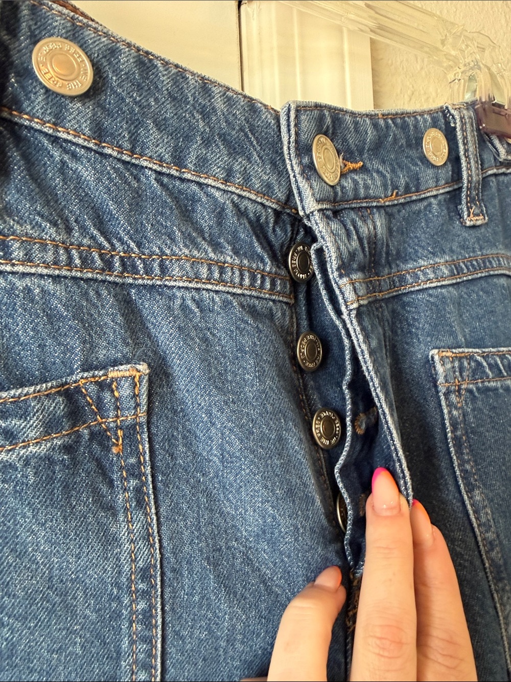 We the Free Palmer Cuffed Tunnel Vision Jeans NWT - Picture 3 of 6